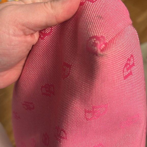 EUC - Dooney & Burke Pink Monogram Hobo Shoulder Bag - Picture 17 of 17